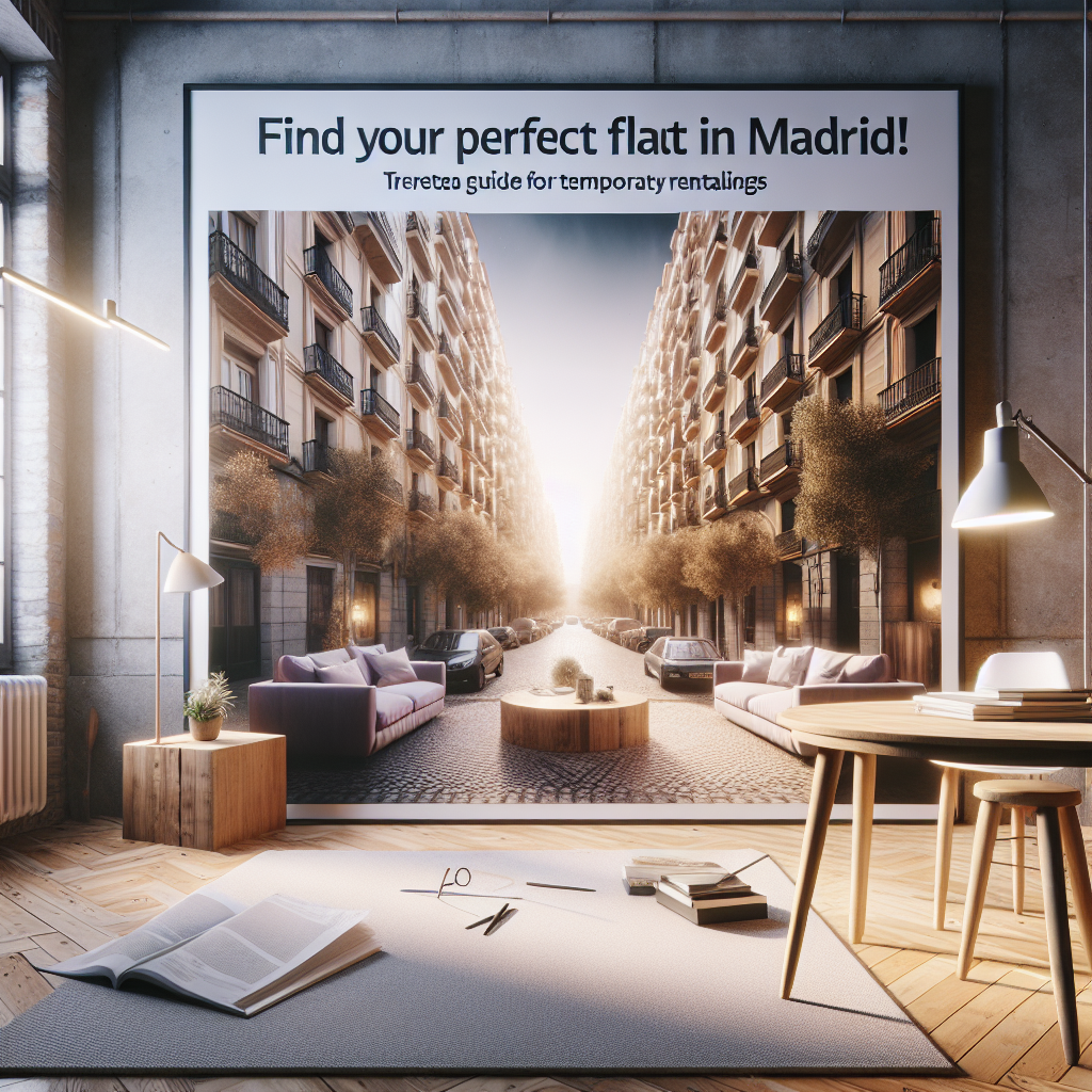 ¡Encuentra tu Piso Perfecto en Madrid! Guía Definitiva para Alquileres Temporales