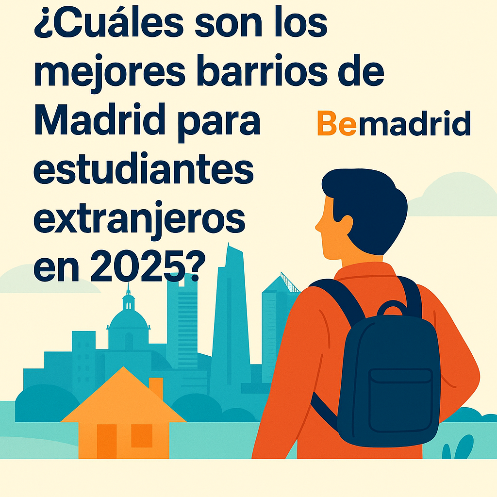¿Cuáles son los mejores barrios de Madrid para estudiantes extranjeros en 2025?