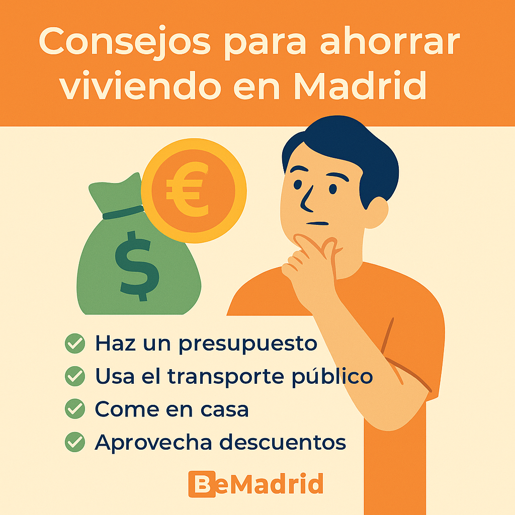 Consejos para ahorrar dinero viviendo en Madrid sin perder calidad de vida