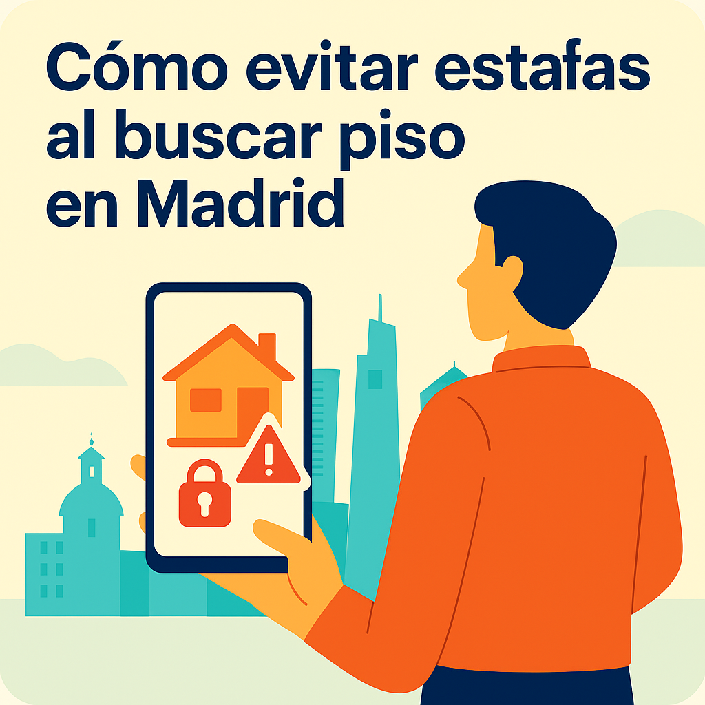 Cómo evitar estafas al buscar piso en Madrid: guía práctica para inquilinos