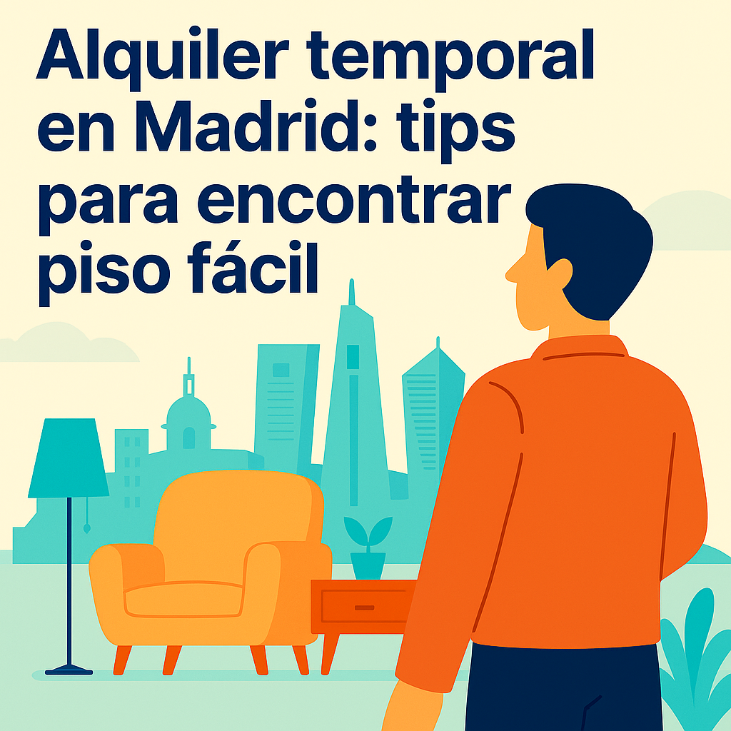 ¿Cómo encontrar un alquiler temporal en Madrid sin estrés?