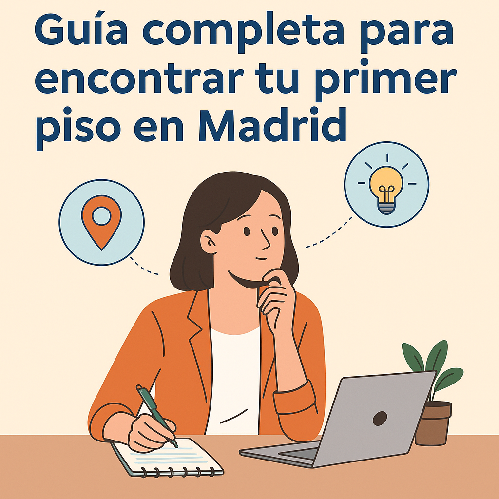 Guía completa para encontrar tu primer piso en Madrid: consejos prácticos para no equivocarte