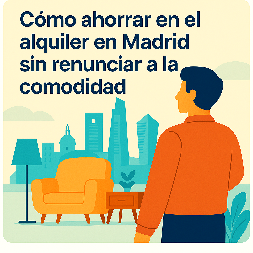 Cómo ahorrar en el alquiler en Madrid sin renunciar a la comodidad