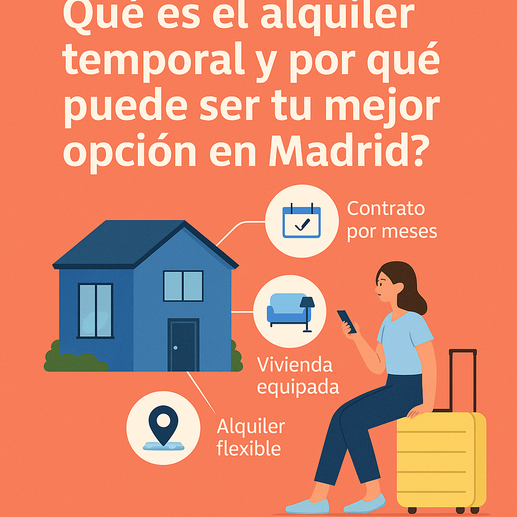 ¿Qué es el alquiler temporal y por qué puede ser tu mejor opción en Madrid?