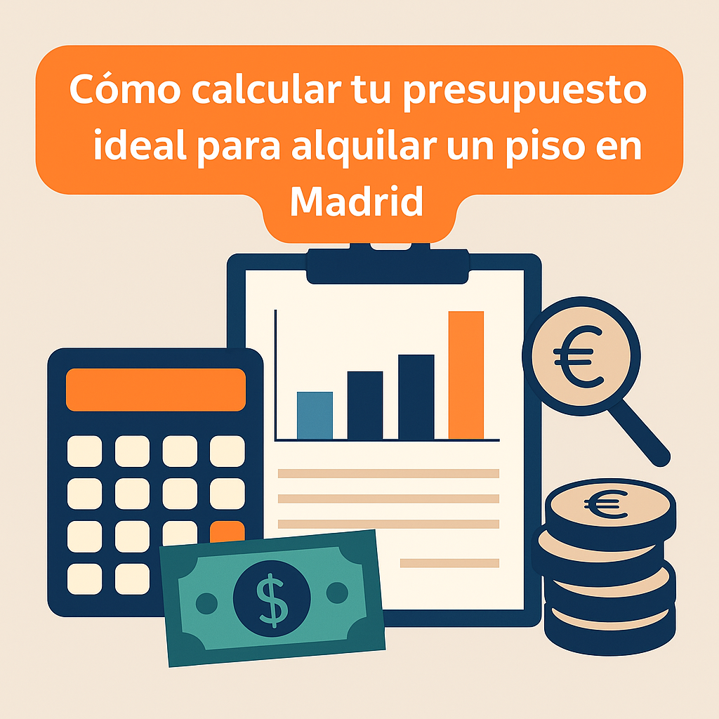 Cómo calcular tu presupuesto ideal para alquilar un piso en Madrid