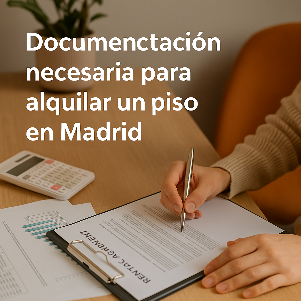 Documentación necesaria para alquilar un piso en Madrid