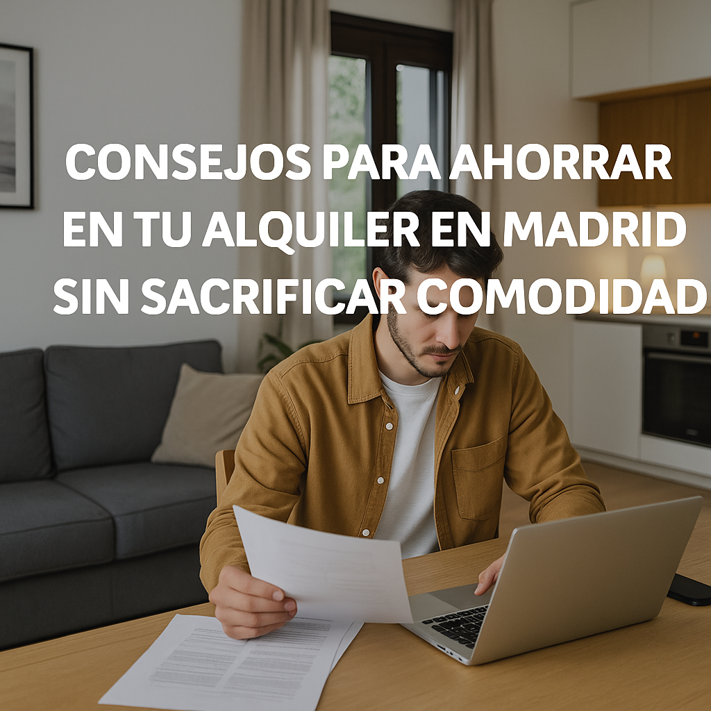 Consejos para ahorrar en tu alquiler en Madrid sin sacrificar comodidad