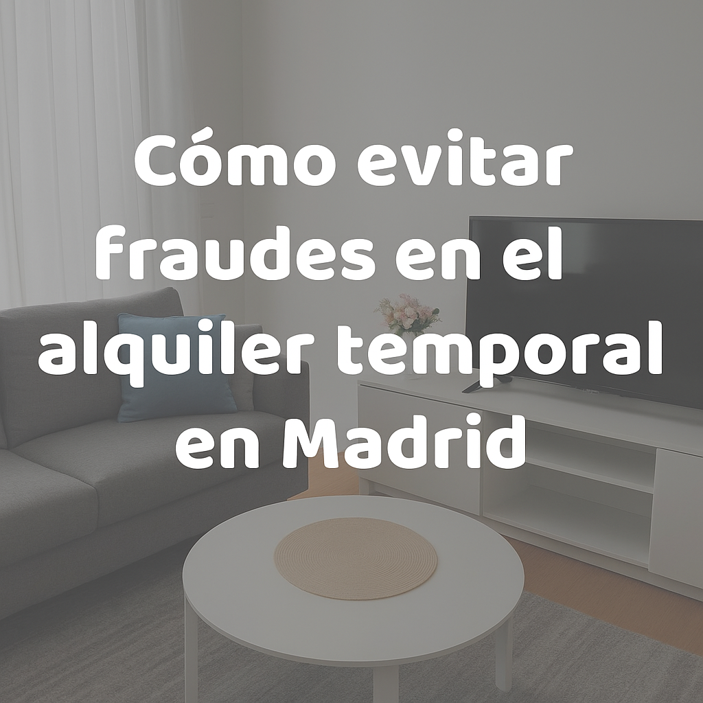 Cómo evitar fraudes en el alquiler temporal en Madrid