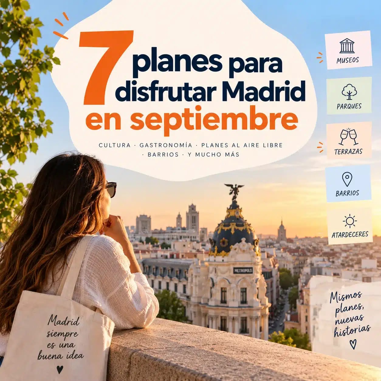 7 planes para disfrutar Madrid en septiembre
