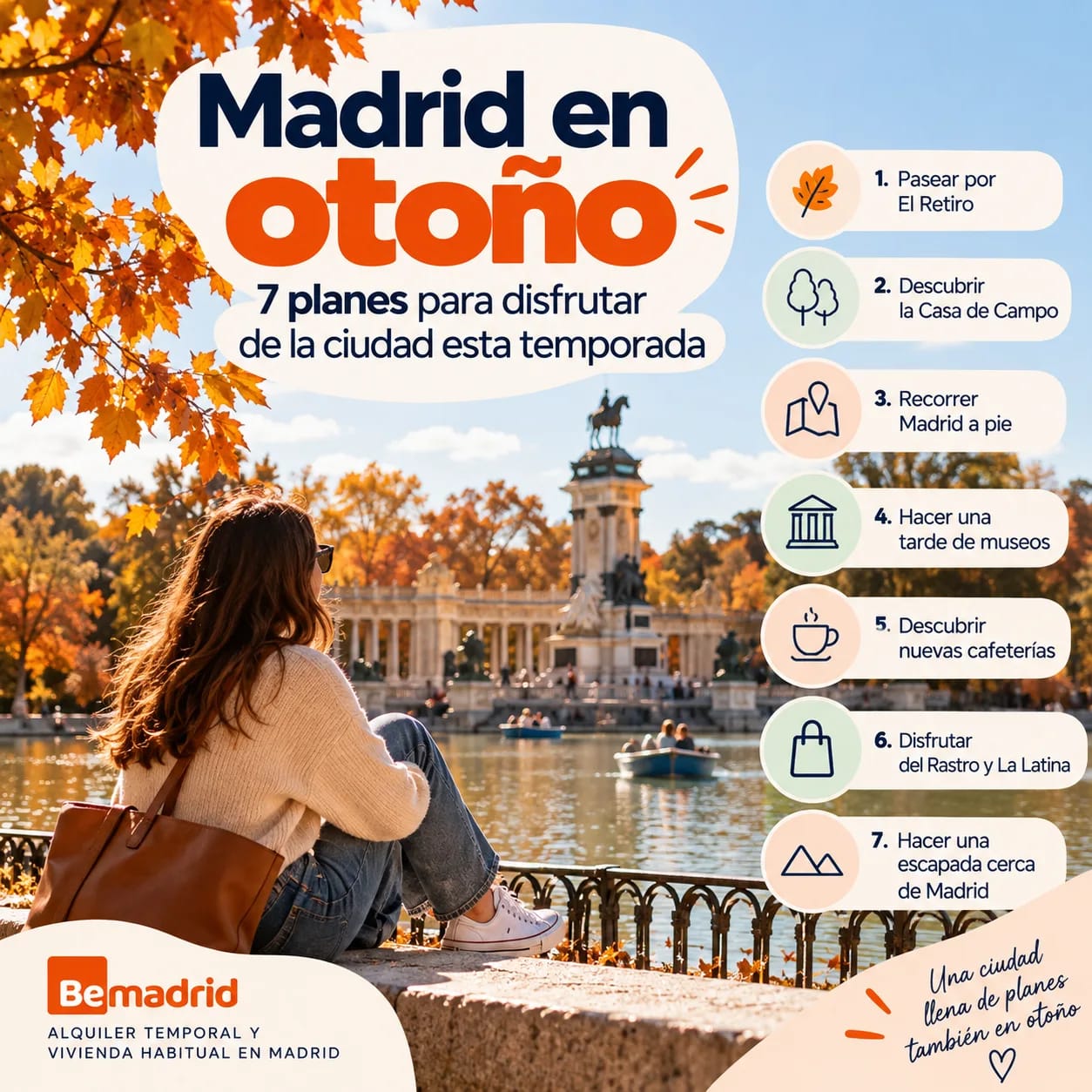 Madrid en otoño: 7 planes para disfrutar de la ciudad esta temporada