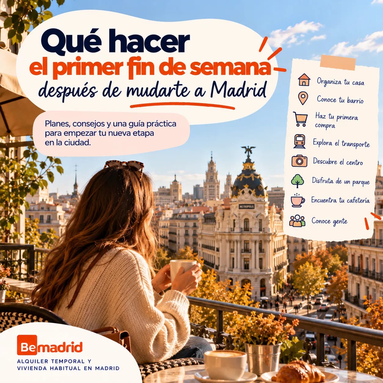 Qué hacer el primer fin de semana después de mudarte a Madrid