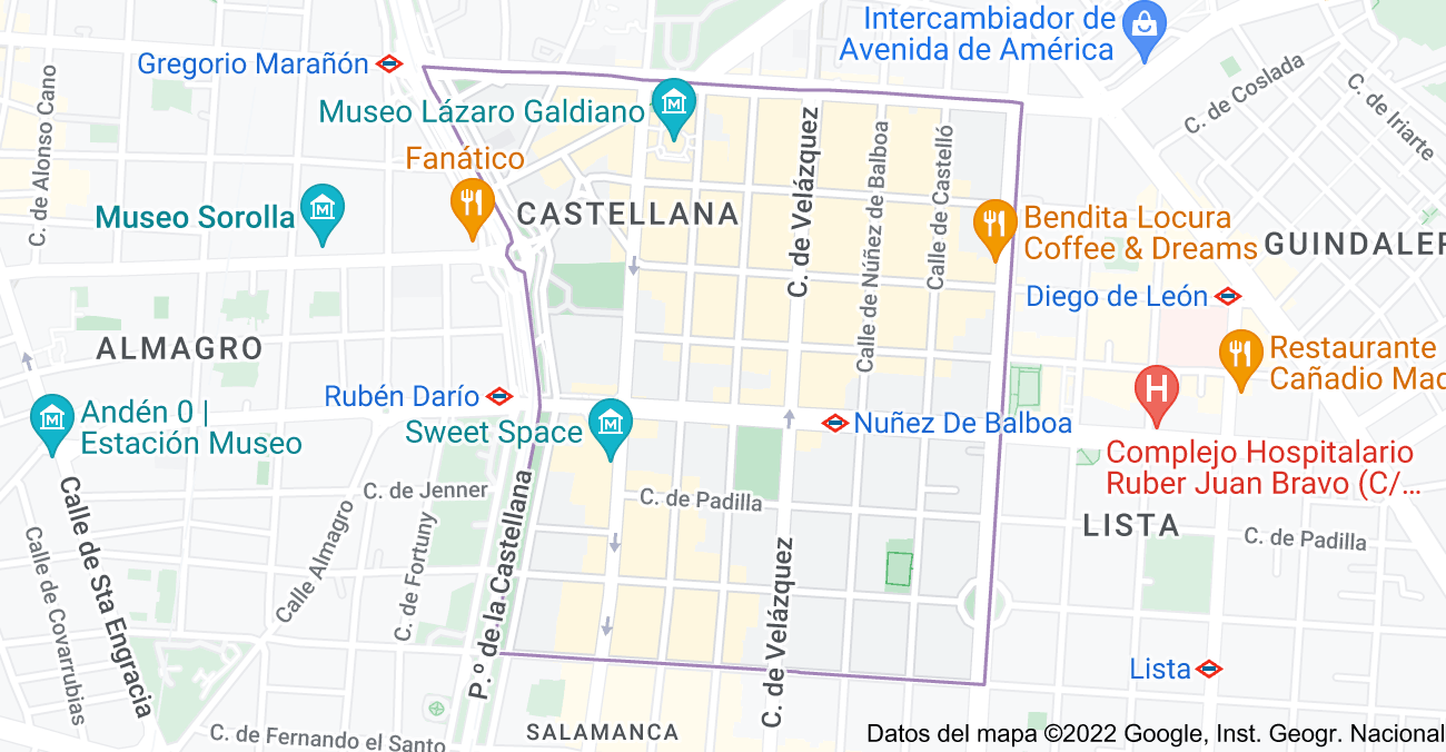 Alquiler pisos y habitaciones por meses en la Castellana en Madrid