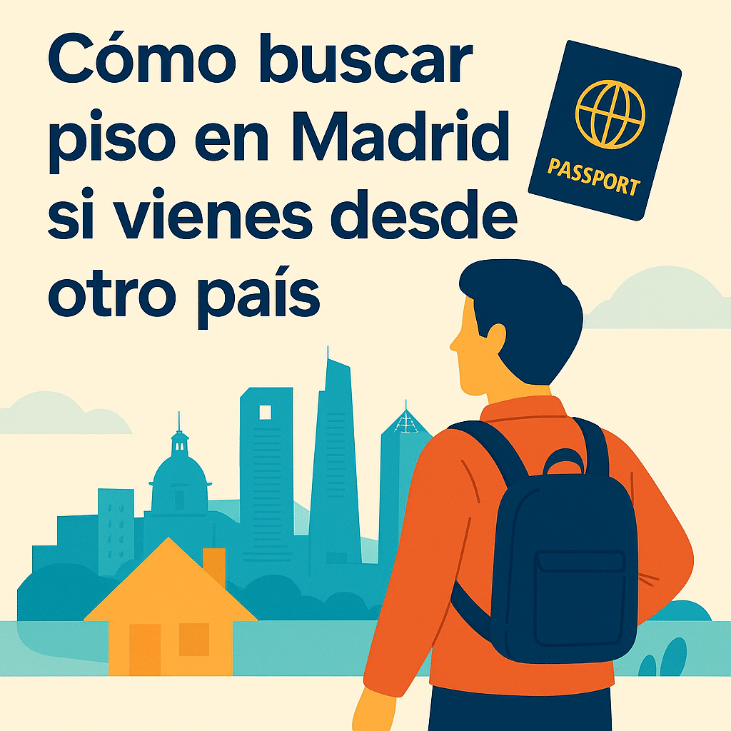 Cómo buscar piso en Madrid si vienes desde otro país