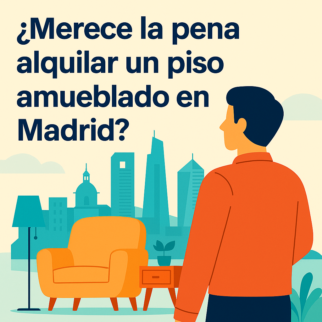 ¿Merece la pena alquilar un piso amueblado en Madrid?