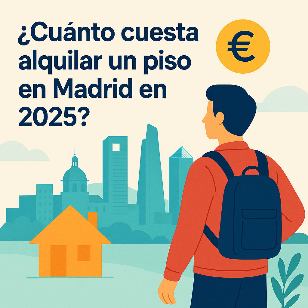 ¿Cuánto cuesta alquilar un piso en Madrid en 2025?