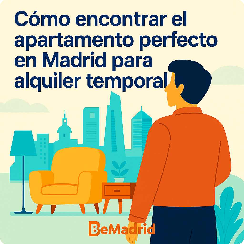 Cómo encontrar el apartamento perfecto en Madrid para alquiler temporal