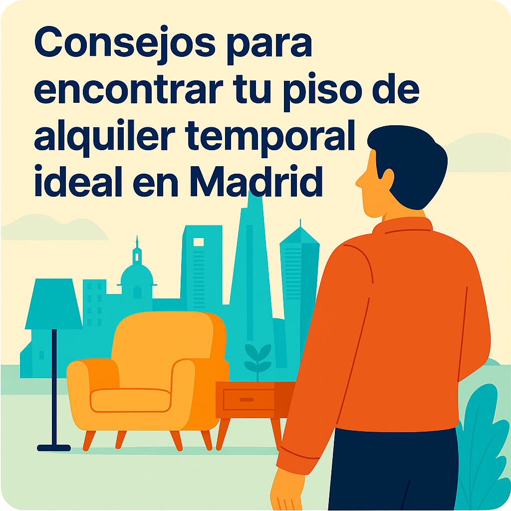 Consejos para encontrar tu piso de alquiler temporal ideal en Madrid