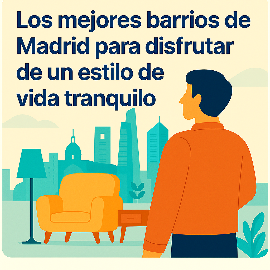 Los mejores barrios de Madrid para disfrutar de un estilo de vida tranquilo