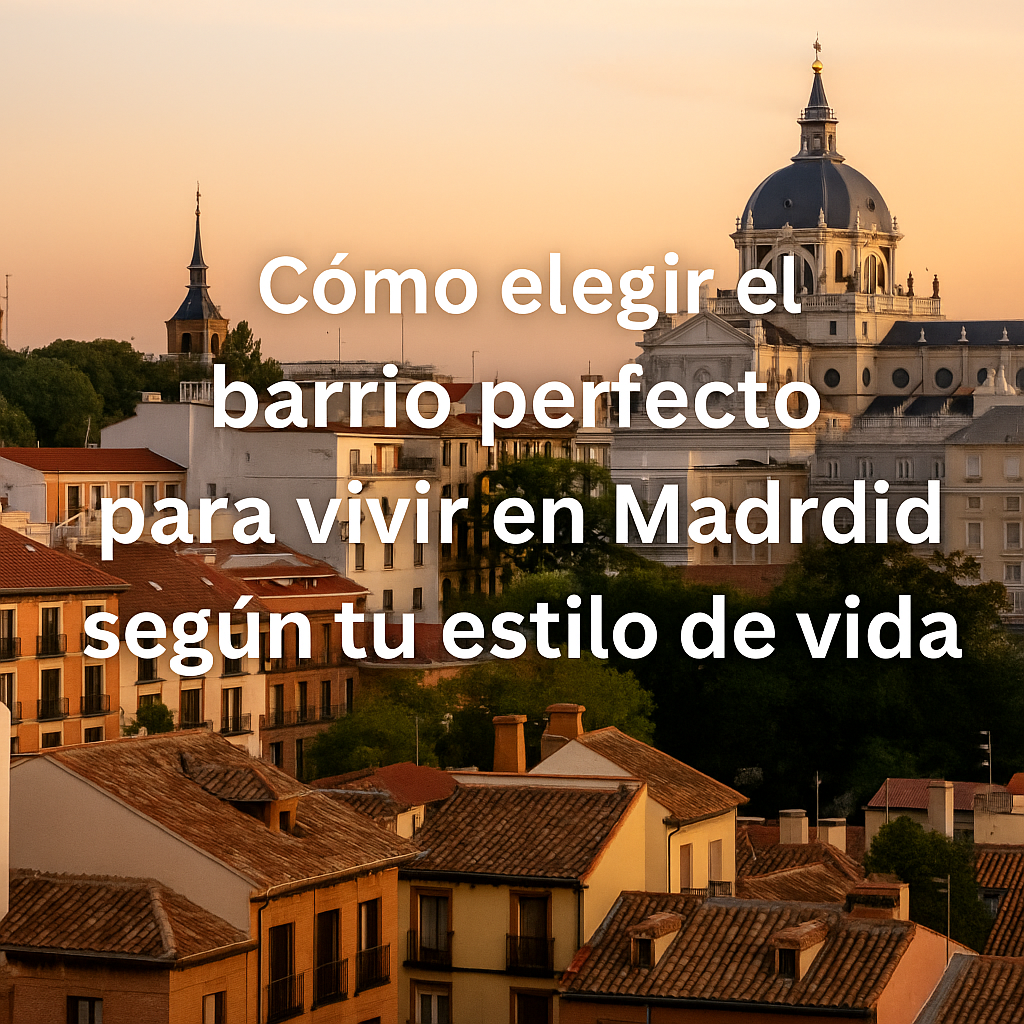 Cómo elegir el barrio perfecto para vivir en Madrid según tu estilo de vida